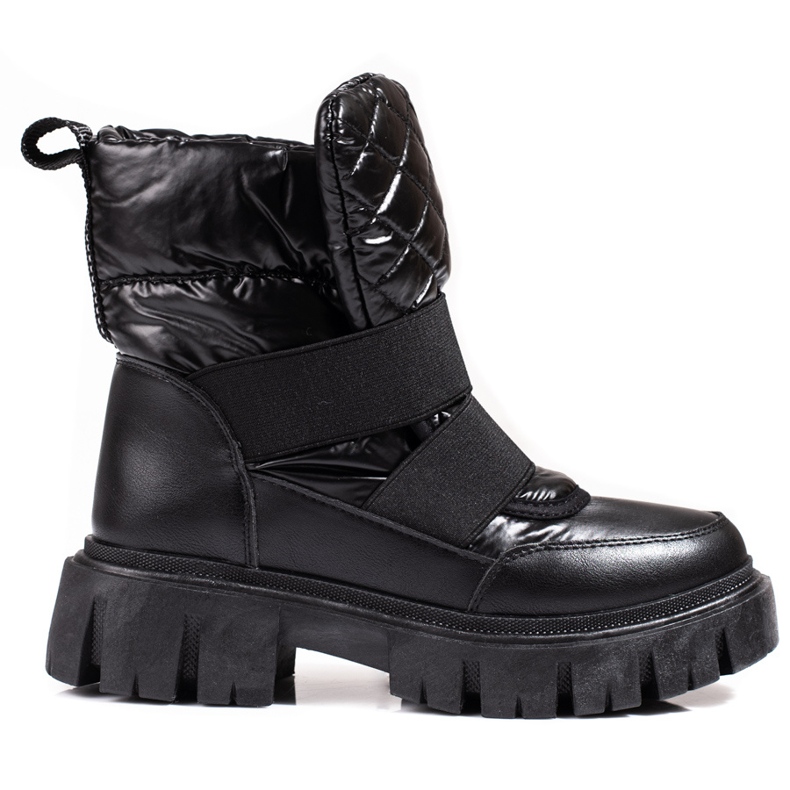 Shelovet Schneestiefel für Damen schwarz