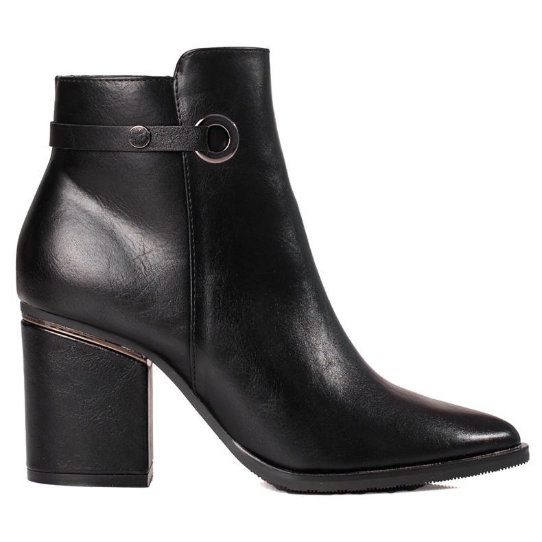 W. Potocki Damenstiefel Potocki auf einem schwarzen Pfosten