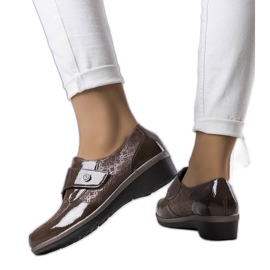 BM Drancy braune Brogues khaki