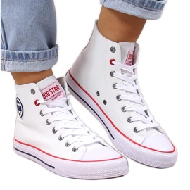 Big Star T274026 weiße High-Top-Sneakers