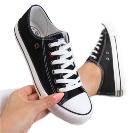 Schuhe, Turnschuhe Big Star T274023 INT346 schwarz