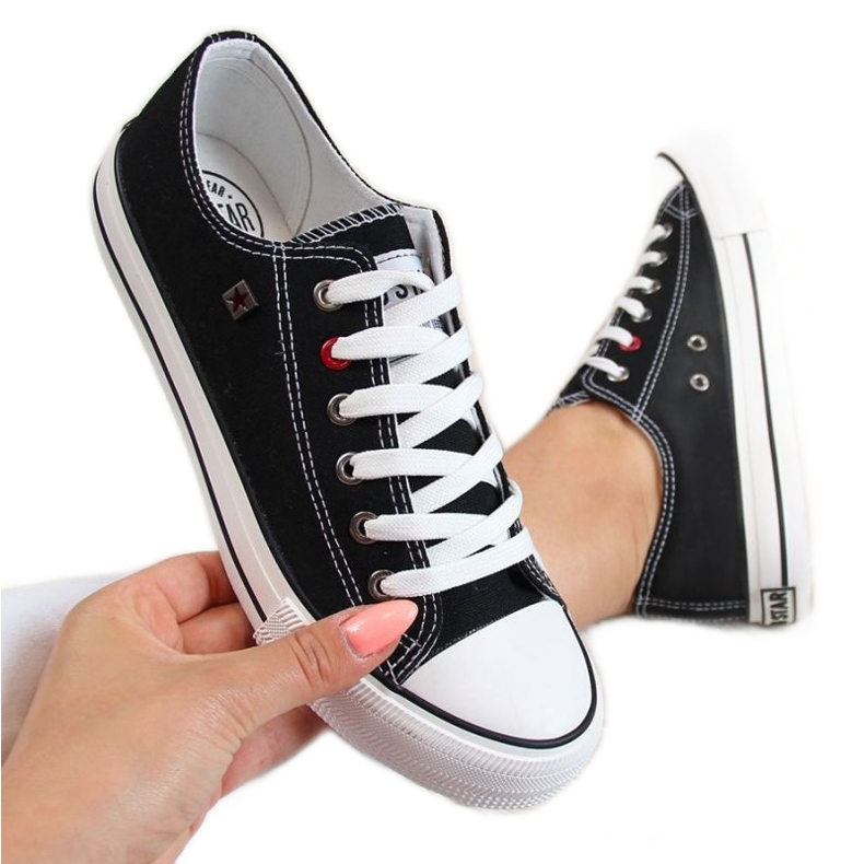 Schuhe, Turnschuhe Big Star T274023 INT346 schwarz