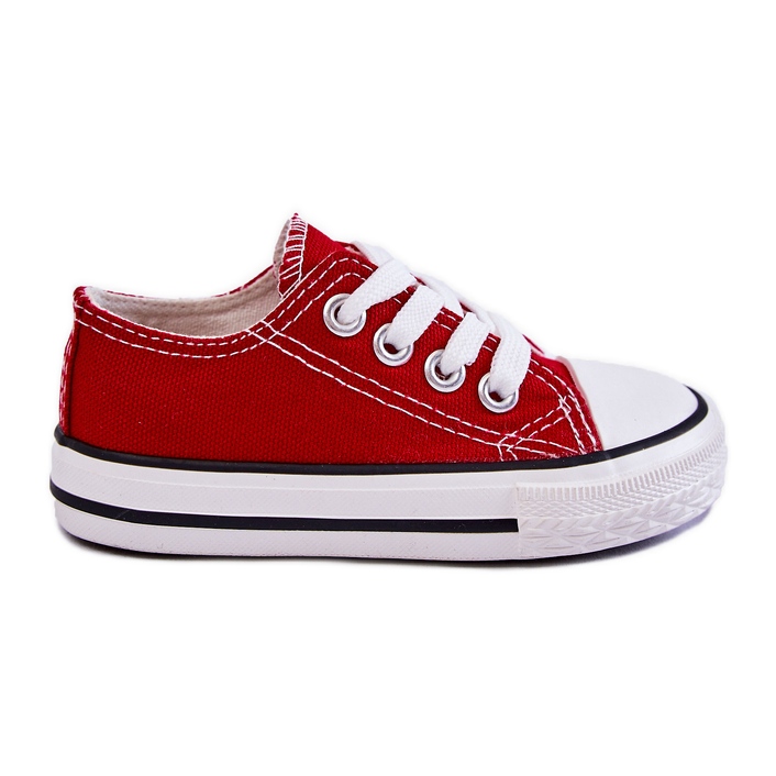 Rote Filemon Classic Sneakers für Kinder
