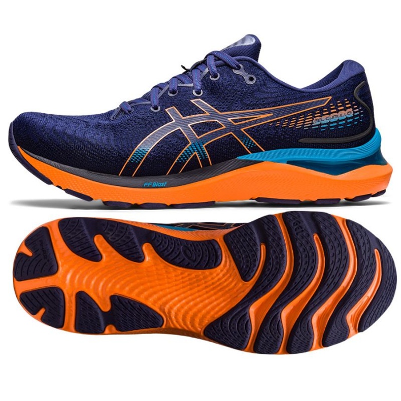 Asics Gel Cumulus 24 M 1011B366 402 Laufschuhe blau