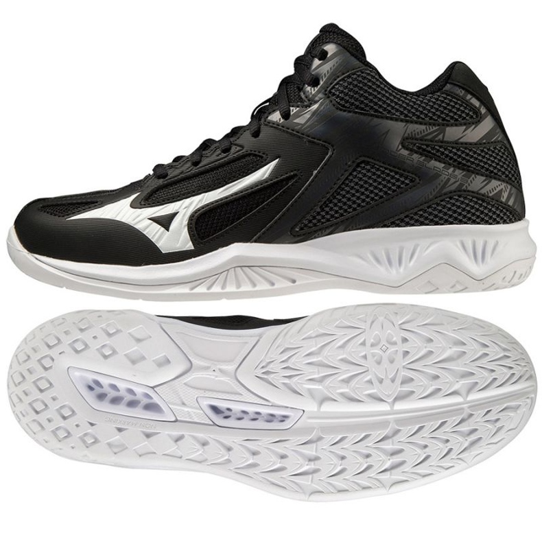 Mizuno Thunder Blade 3 Mid V1GA217501 Volleyballschuhe schwarz schwarz