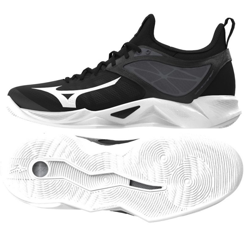 Mizuno Wave Dimension M V1GA224001 Volleyballschuhe schwarz schwarz