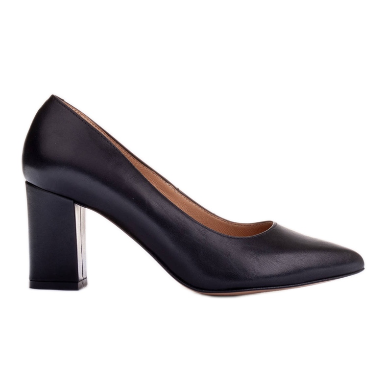 Marco Shoes Pumps aus Leder schwarz