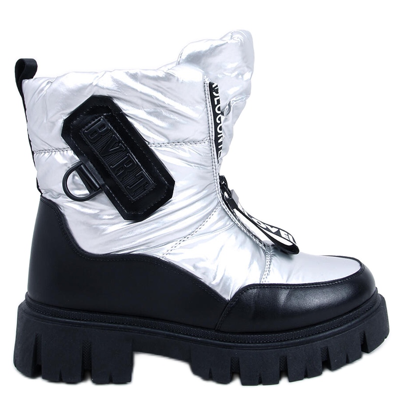 PA1 Wells Silver Damen-Schneestiefel schwarz silber-
