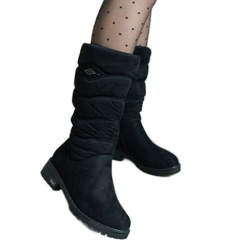 PA1 Schwarze isolierte Stiefel von Jaelynn