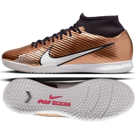 Nike Zoom Mercurial Vapor Superfly 9 Academy Qatar Ic M DR5946 810 Fußballschuhe golden golden