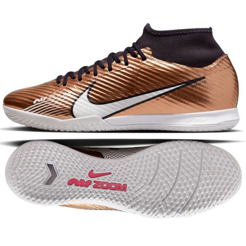 Nike Zoom Mercurial Vapor Superfly 9 Academy Qatar Ic M DR5946 810 Fußballschuhe golden golden