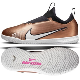 Nike Zoom Mercurial Vapor 15 Academy Qatar Ic Jr DR6049 810 Fußballschuhe braun golden