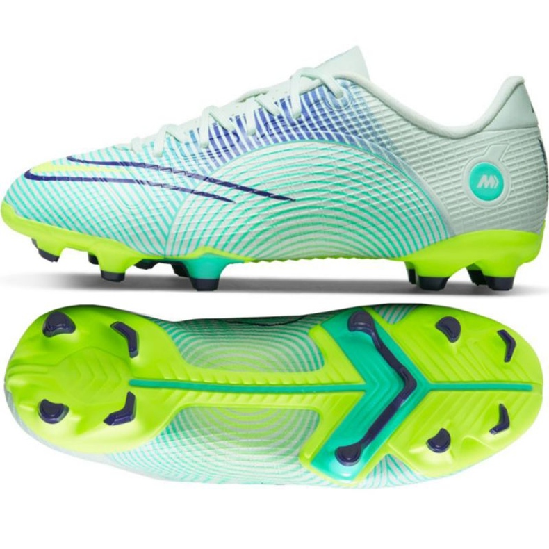 Fußballschuhe Nike Mercurial Vapor 14 Academy Mds FG/MG Jr CV0813 375 mehrfarbig blau