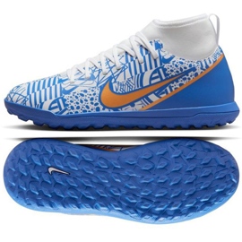 Nike Zoom Mercurial Superfly 9 CR7 Tf Jr DQ5330 182 Fußballschuhe mehrfarbig blau