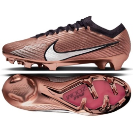 Nike Zoom Mercurial Vapor 15 Elite Qatar Fg M DR5934 810 Fußballschuhe braun beige- und brauntöne