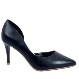 Cecile Black ausgeschnittene Nieten schwarz