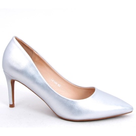 PA1 Klassische Shannon Silver Heels silber-