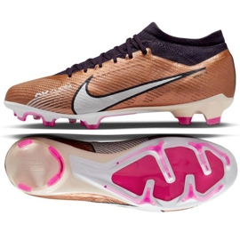 Nike Zoom Mercurial Vapor 15 Pro Qatar Fg M DR5938 810 Fußballschuhe braun beige- und brauntöne