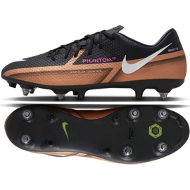 Nike Phantom GT2 Academy SG-Pro Ac M FB1445 810 Fußballschuhe braun beige- und brauntöne