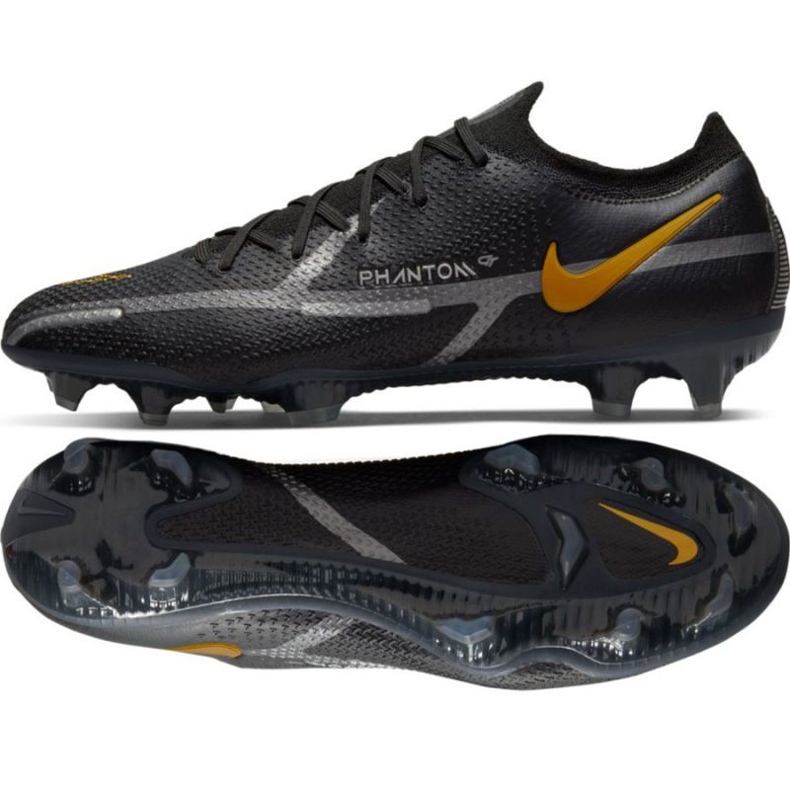 Nike Phantom GT2 Elite Fg M CZ9890 007 Fußballschuhe schwarz schwarz