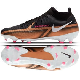 Nike Phantom GT2 Academy Dynamic FG/MG M DR5960 810 Fußballschuhe braun schwarz beige und braun