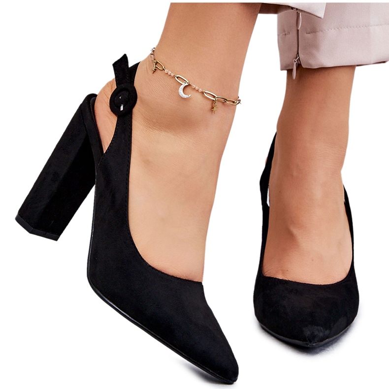 PA1 Pumps mit hohem Absatz Schwarz Alanza