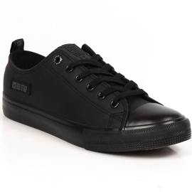 Herren-Sneaker aus schwarzem Kunstleder Big Star KK174009