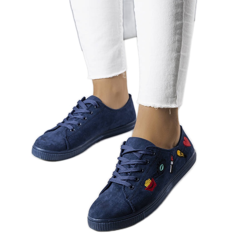 PA1 Marineblaue Turnschuhe von Kailey navy blau