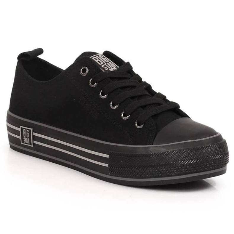 Schuhe, Turnschuhe Big Star W LL274184 INT1823C schwarz