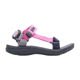Sandalen Lee Cooper Jr. LCW-22-34-0951K schwarz rosa