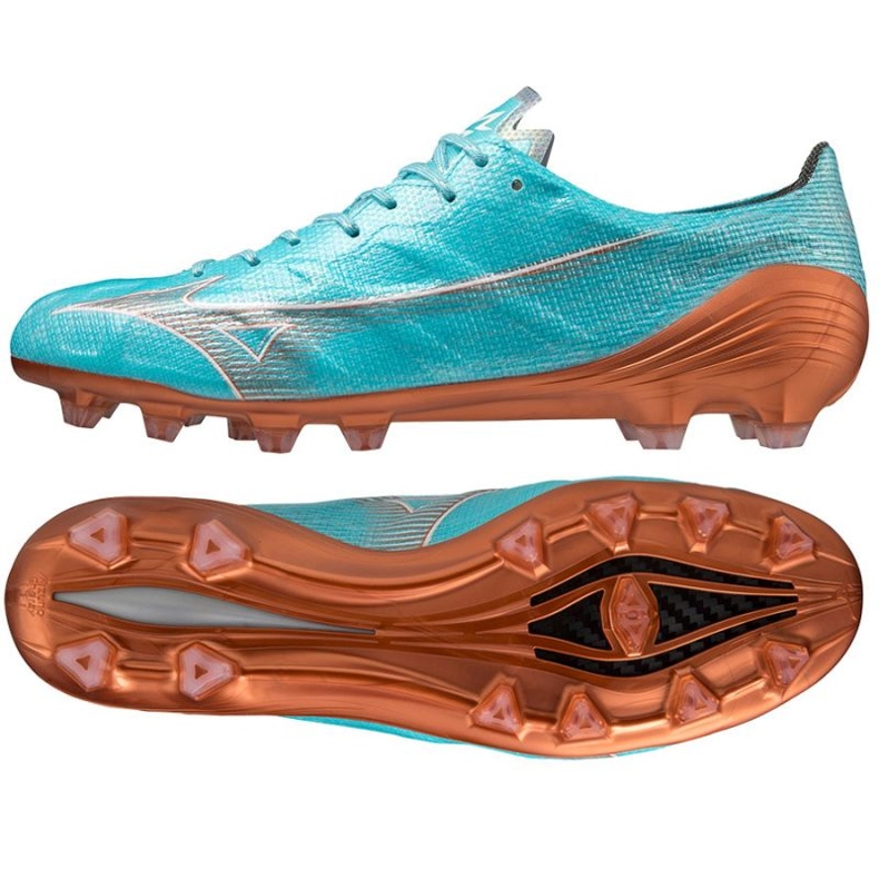 Mizuno Morelia Alpha Japan Md M P1GA236025 Fußballschuhe blau blau