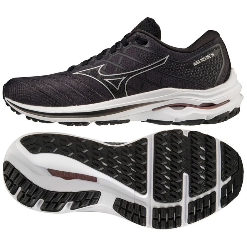 Mizuno Wave Inspire 18 W J1GD224404 Laufschuhe schwarz