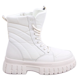 PA1 Flache Schnürboots Barkin Beis beige