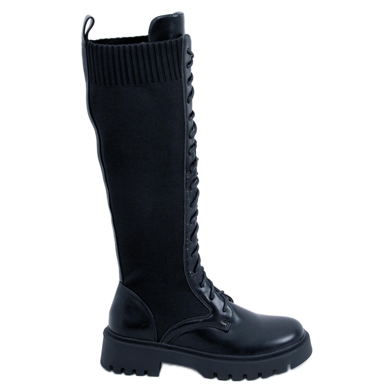 PA1 Workers Booties mit flexiblem Obermaterial Barton Black schwarz