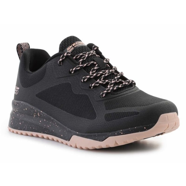 Skechers Bobs Squad 3-Sterne Flight 117186-BLK Schuhe schwarz
