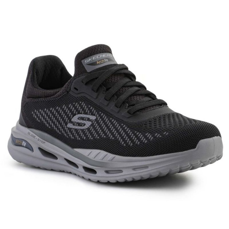 Skechers Arch Fit Orvan-Trayver 210434-BLK Schuhe schwarz