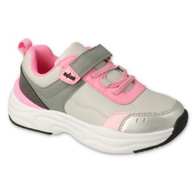 Befado Kinderschuhe 516X254 rosa silber- grau