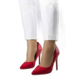 BM Lore rot gesteppte Absätze