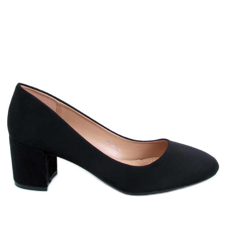 Pumps mit niedrigem Absatz von Louise Black schwarz