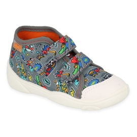 Befado Orange Kinderschuhe 212P079 grau mehrfarbig