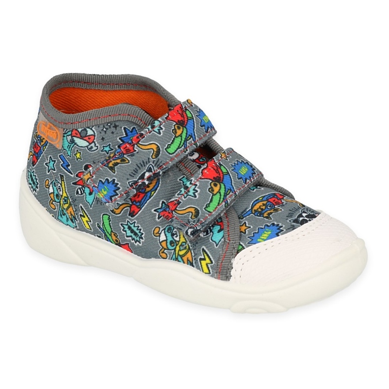 Befado Orange Kinderschuhe 212P079 grau mehrfarbig