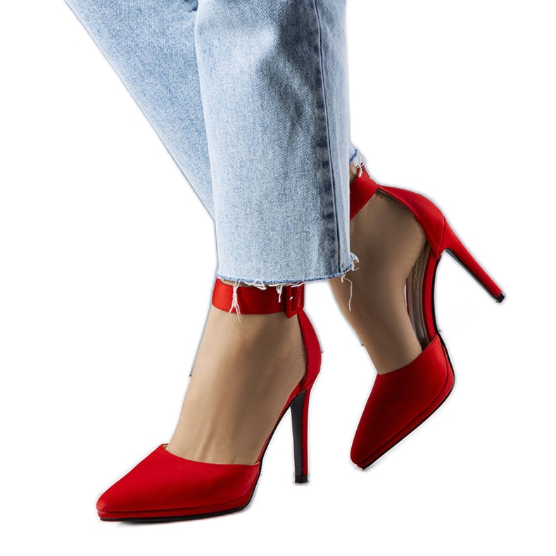 PA1 Rote elegante Gerardo High Heels