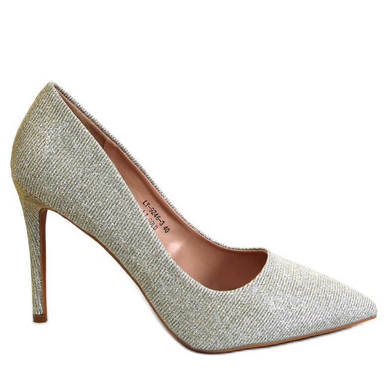 PA1 Anabelle LT.GOLD Opaleszierende High Heels für Damen golden