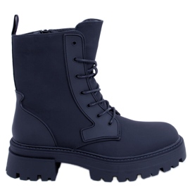PA1 Tamar Schwarze Schnürstiefel