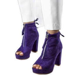 Bellucci Lila Stiefeletten von Payto