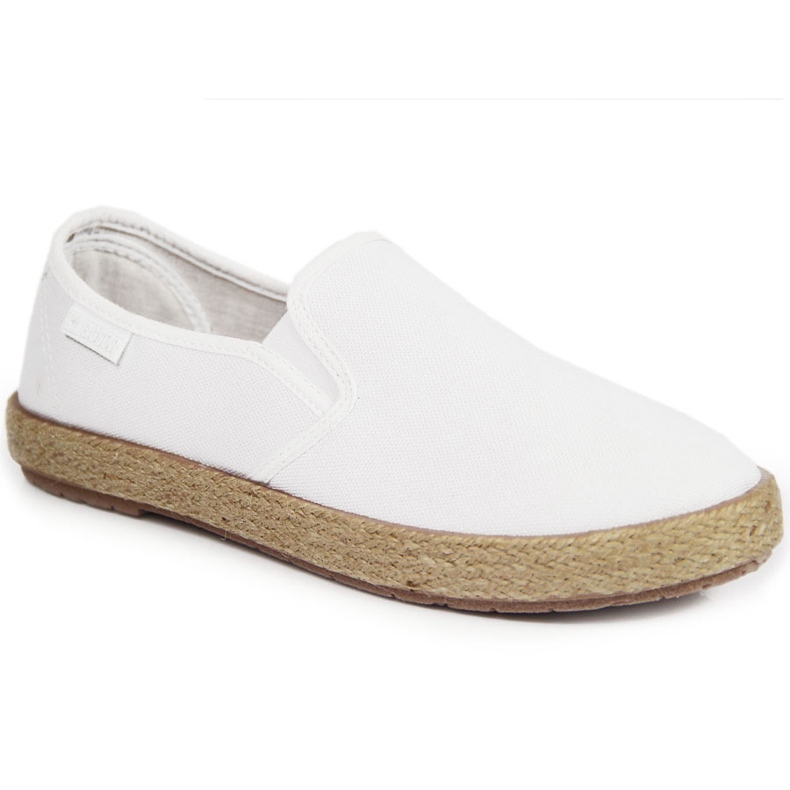 Damen Espadrilles zum Hineinschlüpfen weiß Big Star DD274015