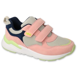 Befado Kinderschuhe 516Y237 rosa grau