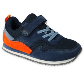 Befado Kinderschuhe 516X219 marineblau orange