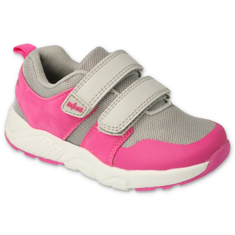 Befado Kinderschuhe 516P247 rosa grau