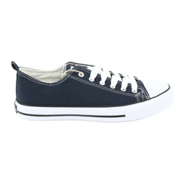 American Club LH06 Navy Blue Sneakers weiß marineblau
